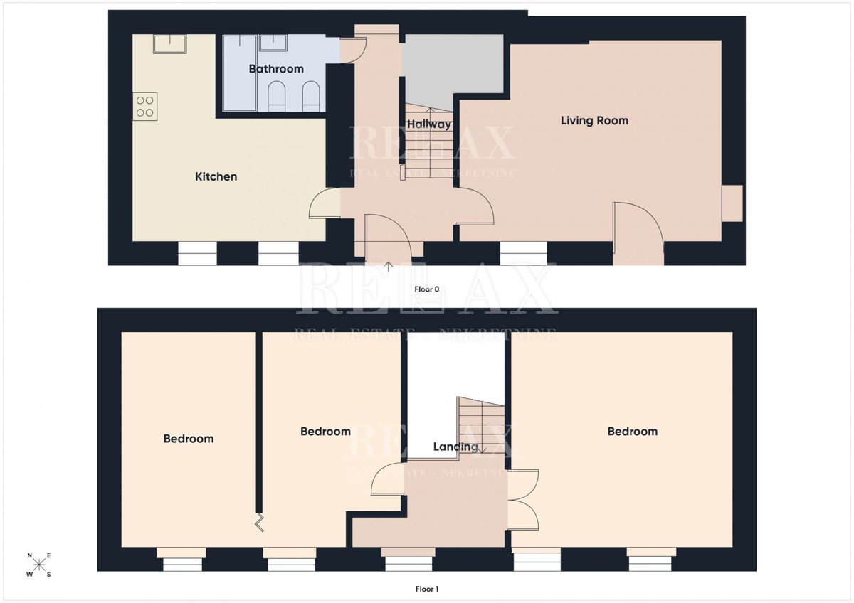 Bribir – Casa in pietra con ampio cortile e terreno