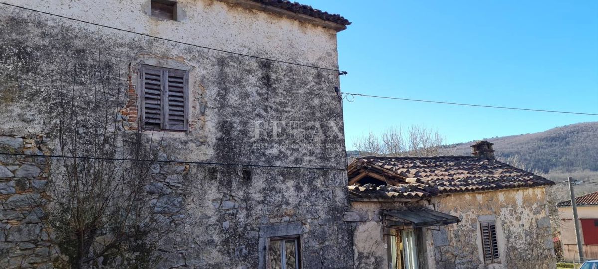 LANIŠĆE, PODGAĆE - Casa in pietra d'Istria