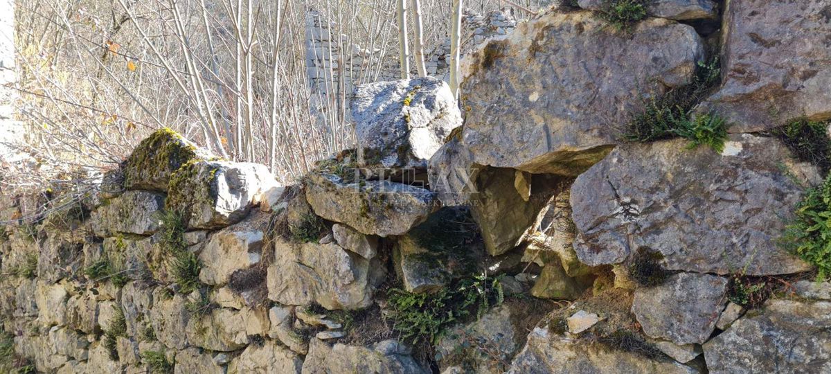LANIŠĆE, PODGAĆE - Casa in pietra d'Istria