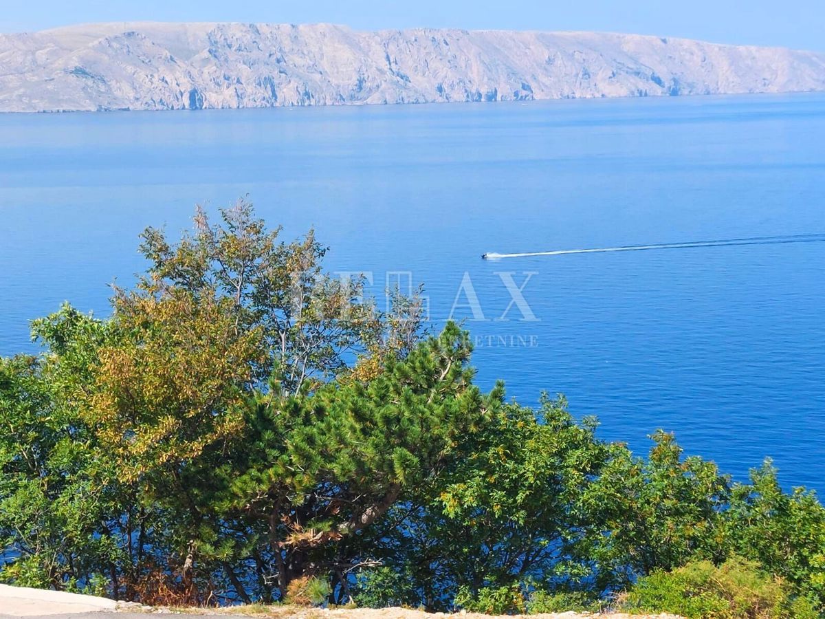 Senj - terreno edificabile con vista panoramica sul mare
