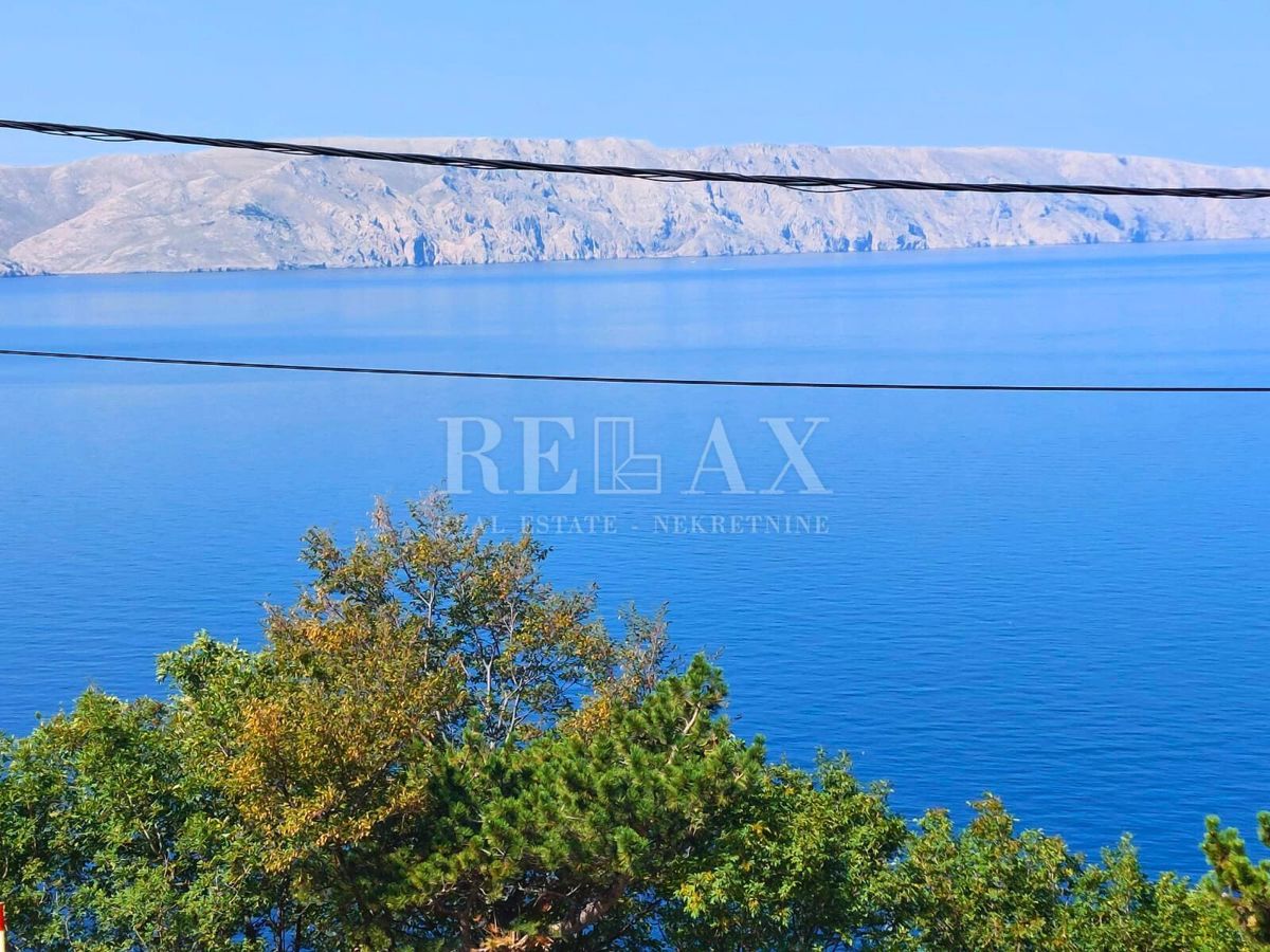 Senj - terreno edificabile con vista panoramica sul mare