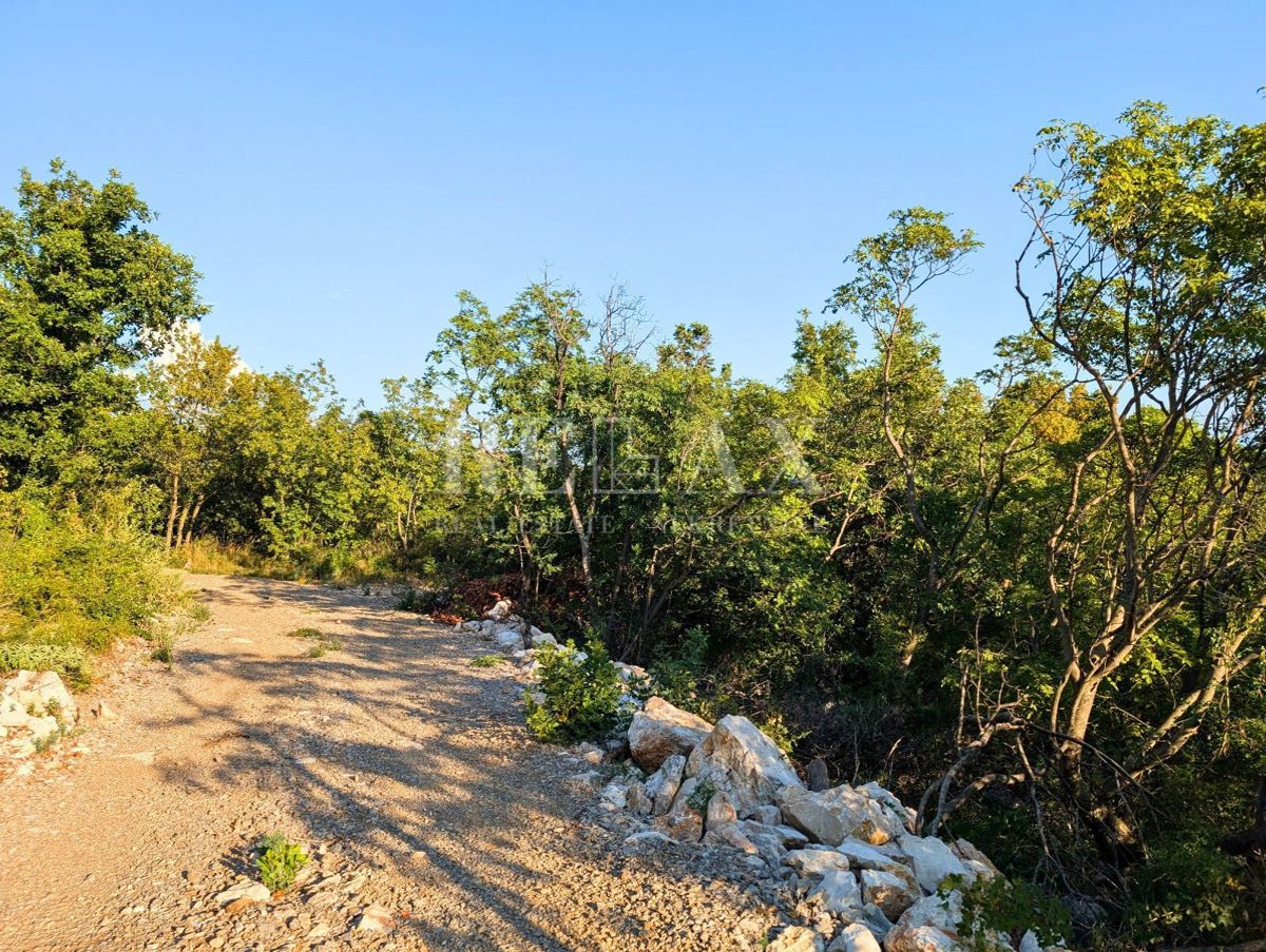 Rijeka, Tersatto - terreno edificabile con vista mare