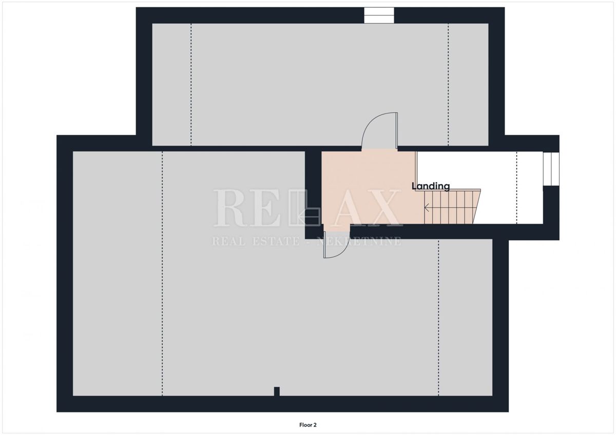 Crikvenica – Appartamento trilocale con garage e mansarda non rifinita