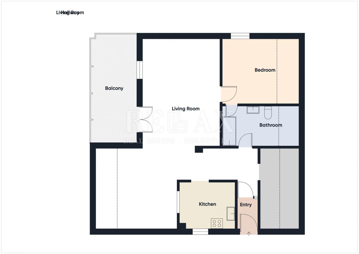 Jadranovo – appartamento con terrazza, a 70 m dal mare