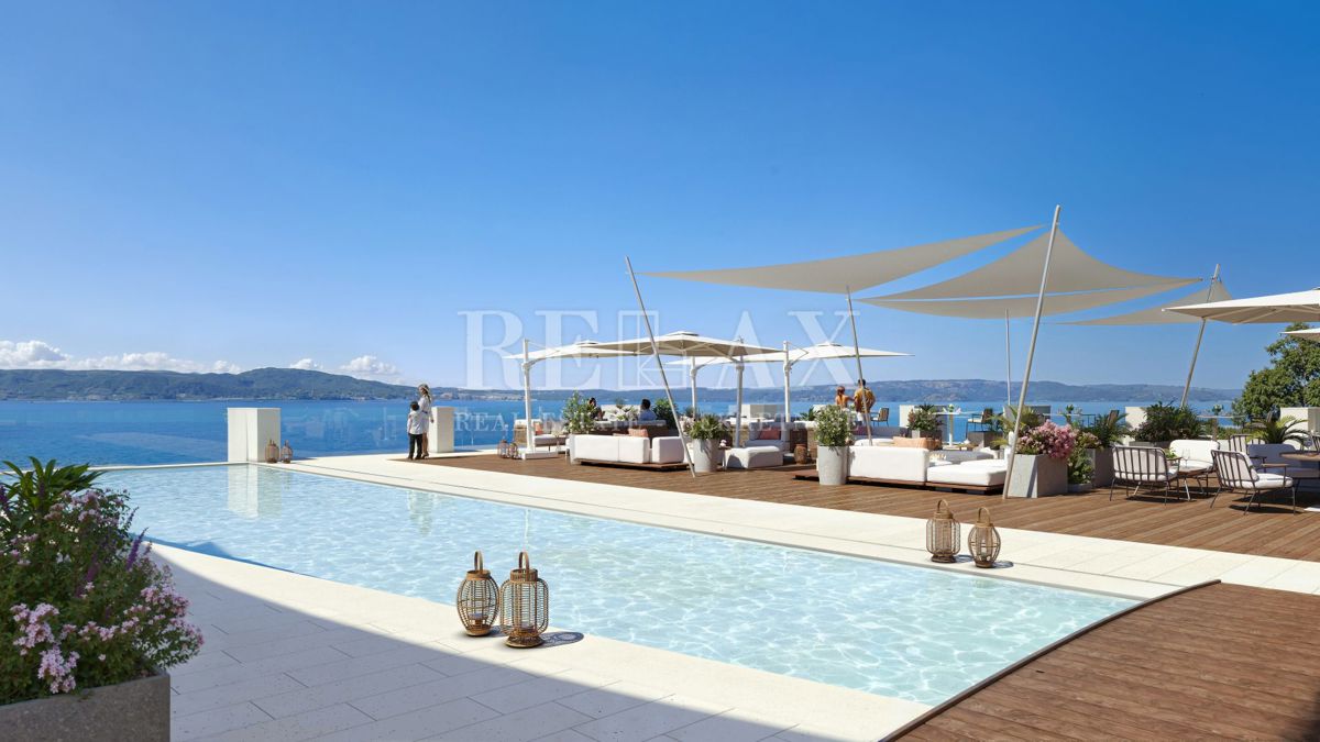 Novi Vinodolski - appartamento all'interno di un resort di lusso, seconda fila al mare