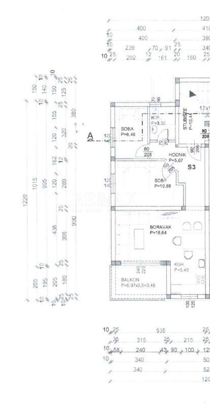 Povile - appartamento con due camere, con vista mare, nuova costruzione