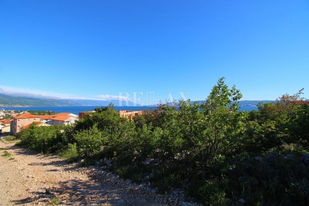 NOVI VINODOLSKI - Ampio terreno a picco sul mare