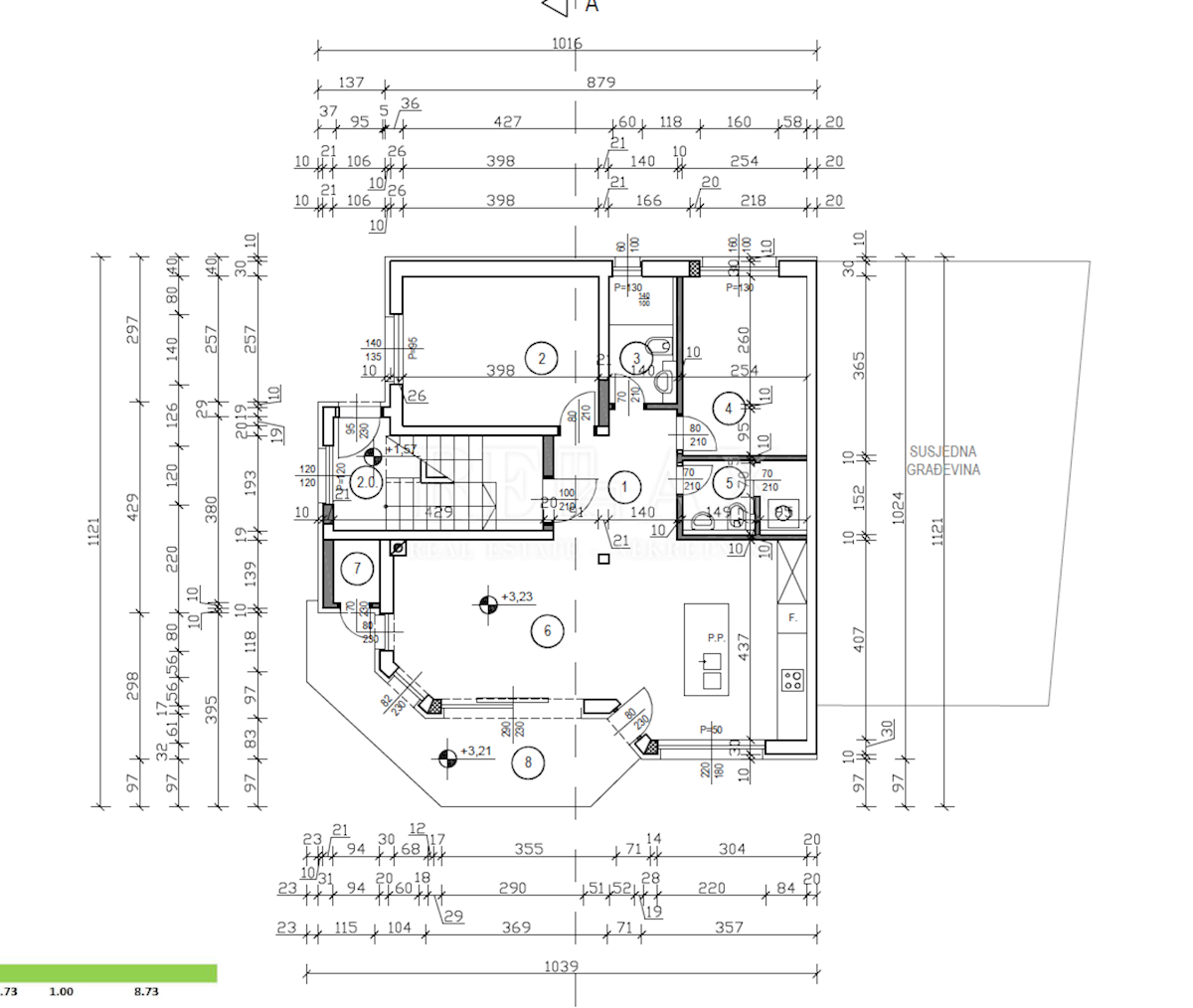 Crikvenica - appartamento in un nuovo edificio al 1° piano