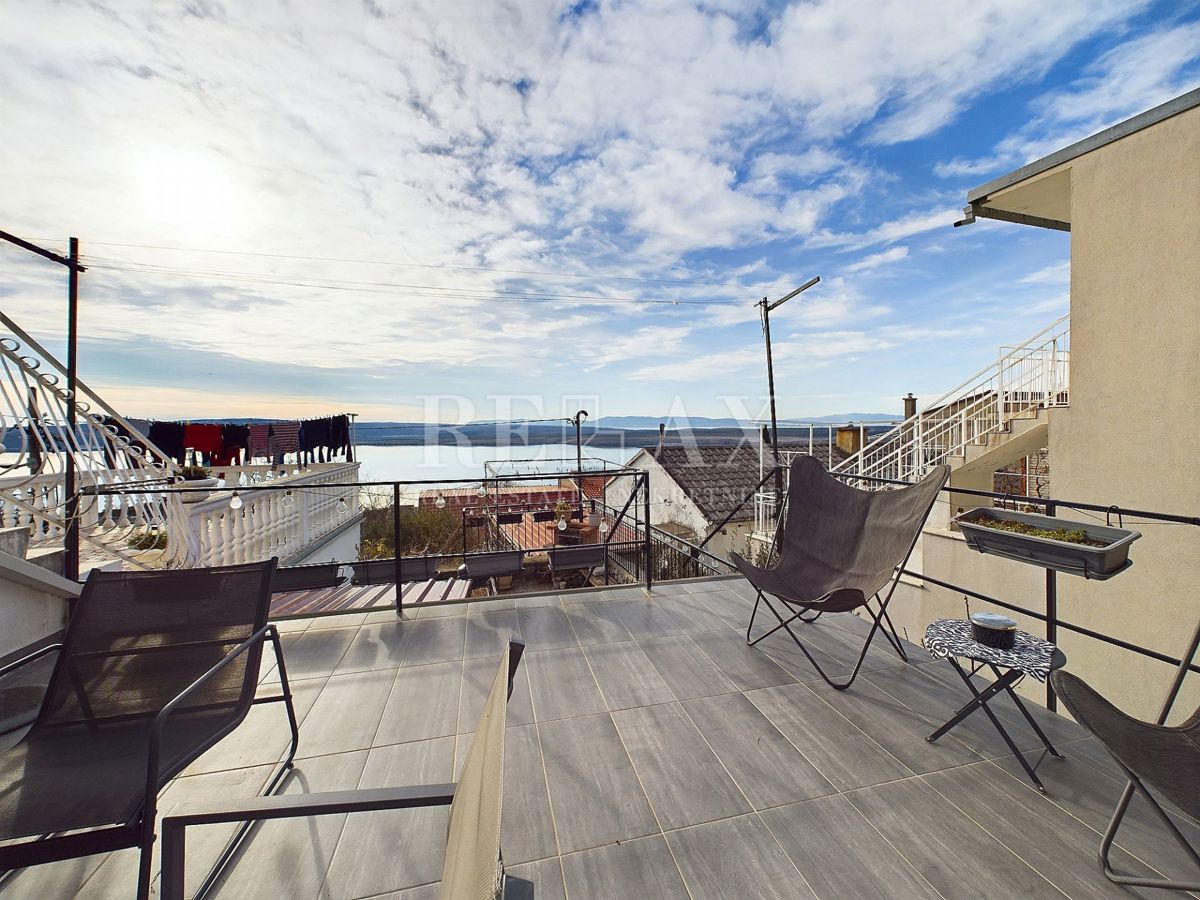 Dramalj - casa con vista mare e giardino