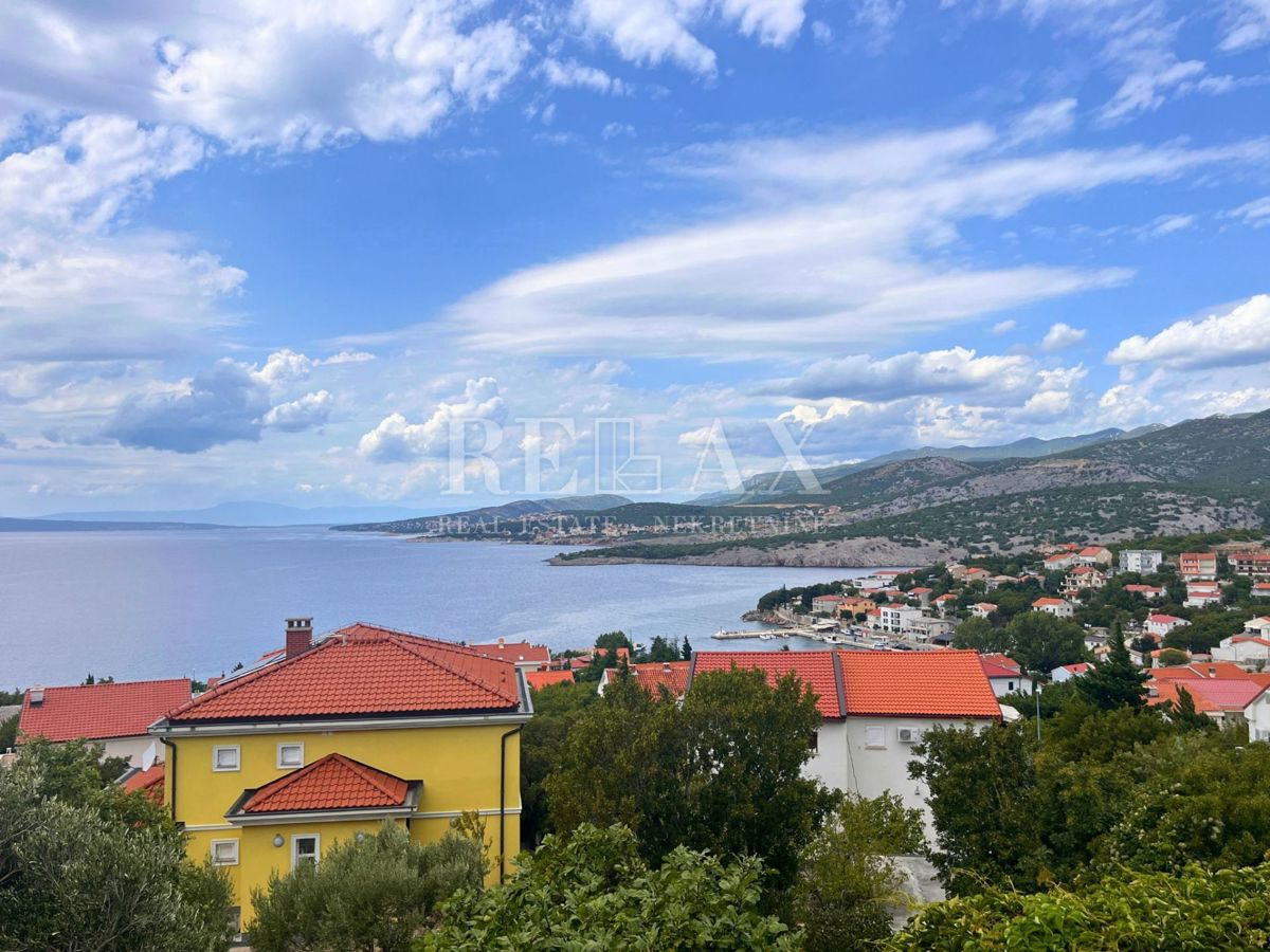 Klenovica - appartamento con una bellissima vista sul mare