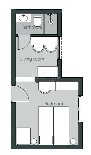 Crikvenica - appartamento in centro, 18,03 m2