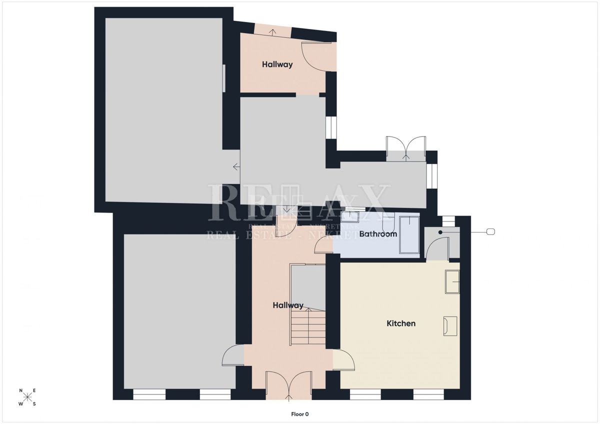 Bribir - casa autentica con giardino