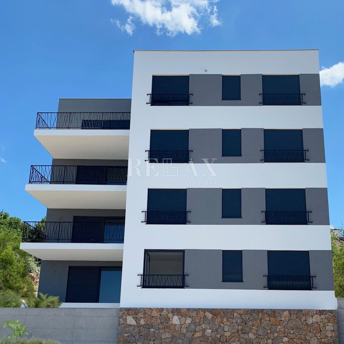 CRIKVENICA - Appartamento, nuova costruzione con bellissima vista mare