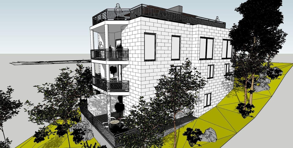 RIJEKA - Appartamento in un nuovo edificio con giardino