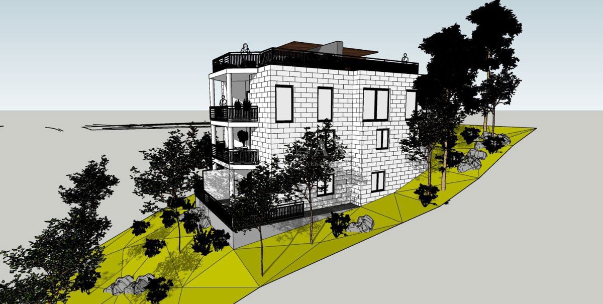 RIJEKA - Appartamento in un nuovo edificio con giardino