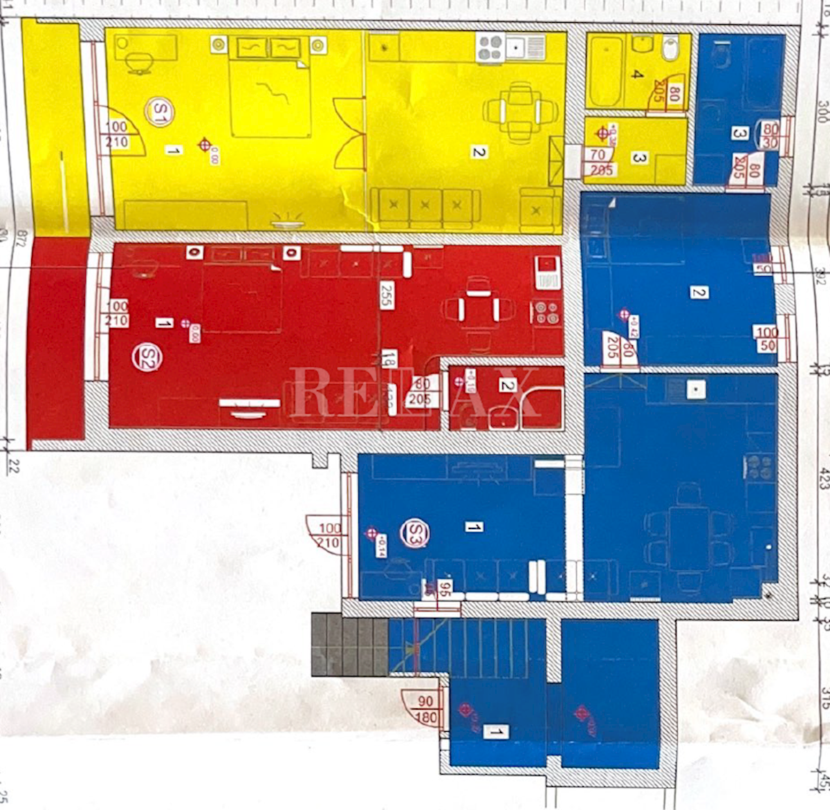 CRIKVENICA - Appartamento con terrazzo al piano terra