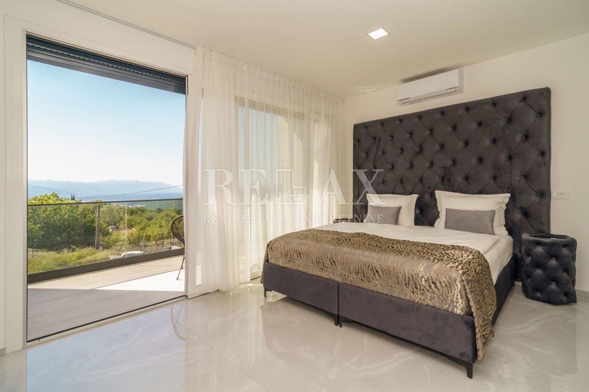 Bribir - villa di nuova costruzione con vista mare