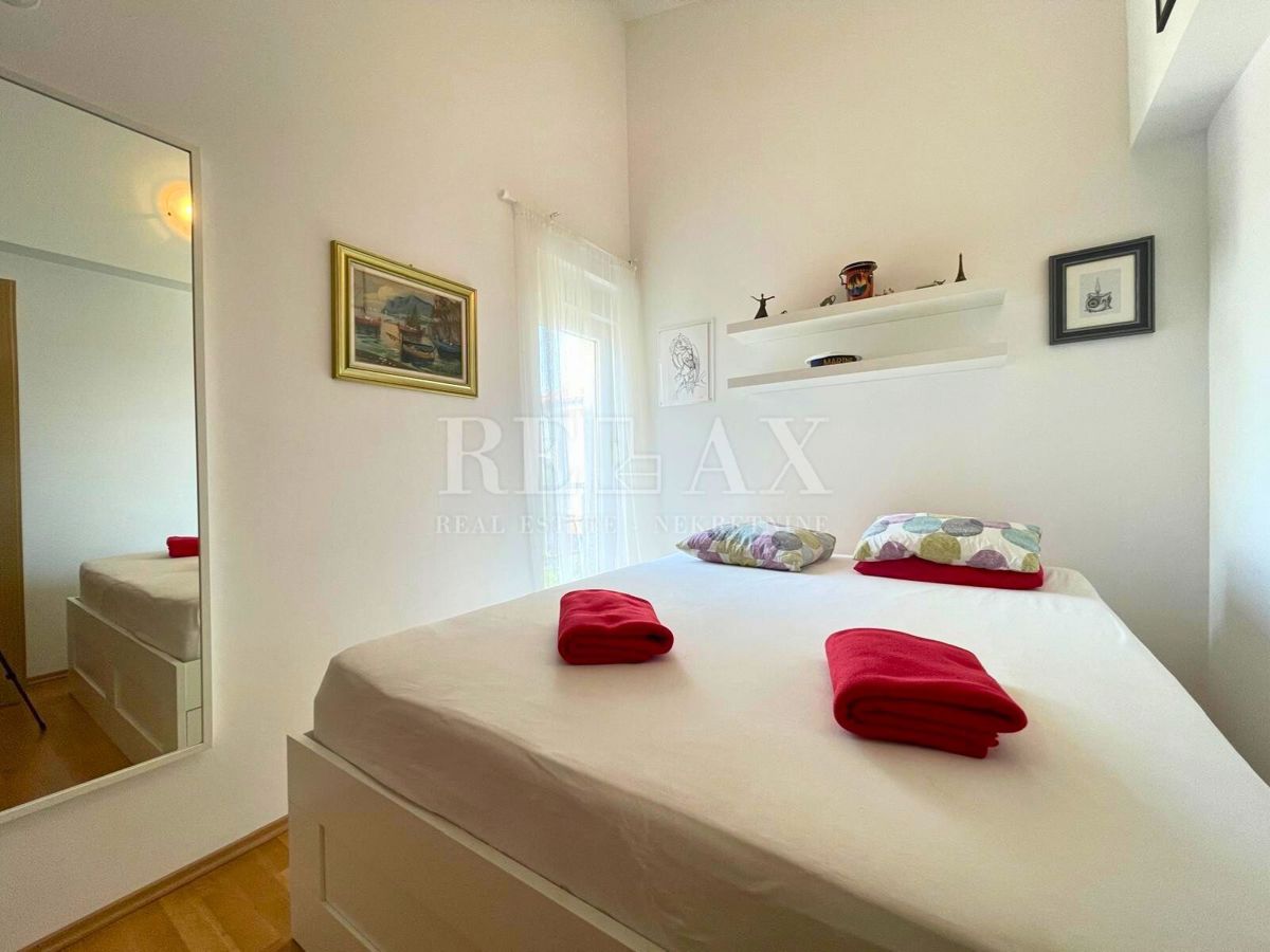 Selce – appartamento con giardino, piscina e parcheggio