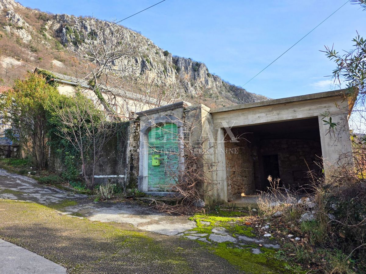 Grižane - casa antica con dependance, vista mare