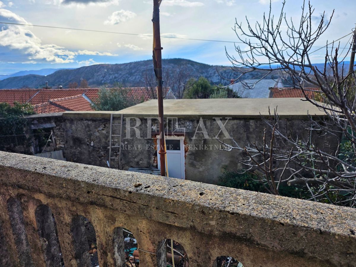 Grižane - casa antica con dependance, vista mare