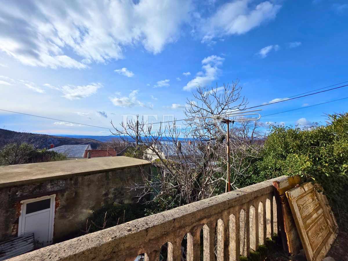 Grižane - casa antica con dependance, vista mare