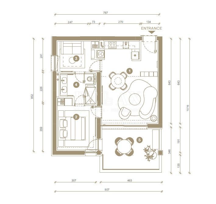 Novi Vinodolski - appartamento di lusso in prima fila sul mare
