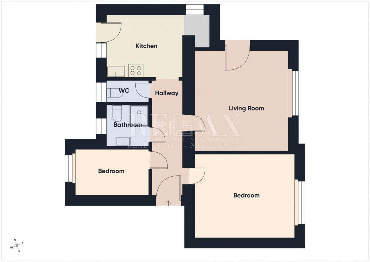 Rijeka, Banderovo - appartamento recentemente ristrutturato