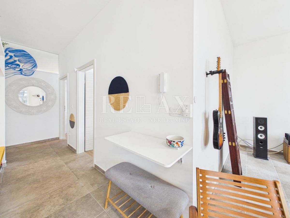 Isola di Krk, Bogovići - appartamento con piscina e giardino