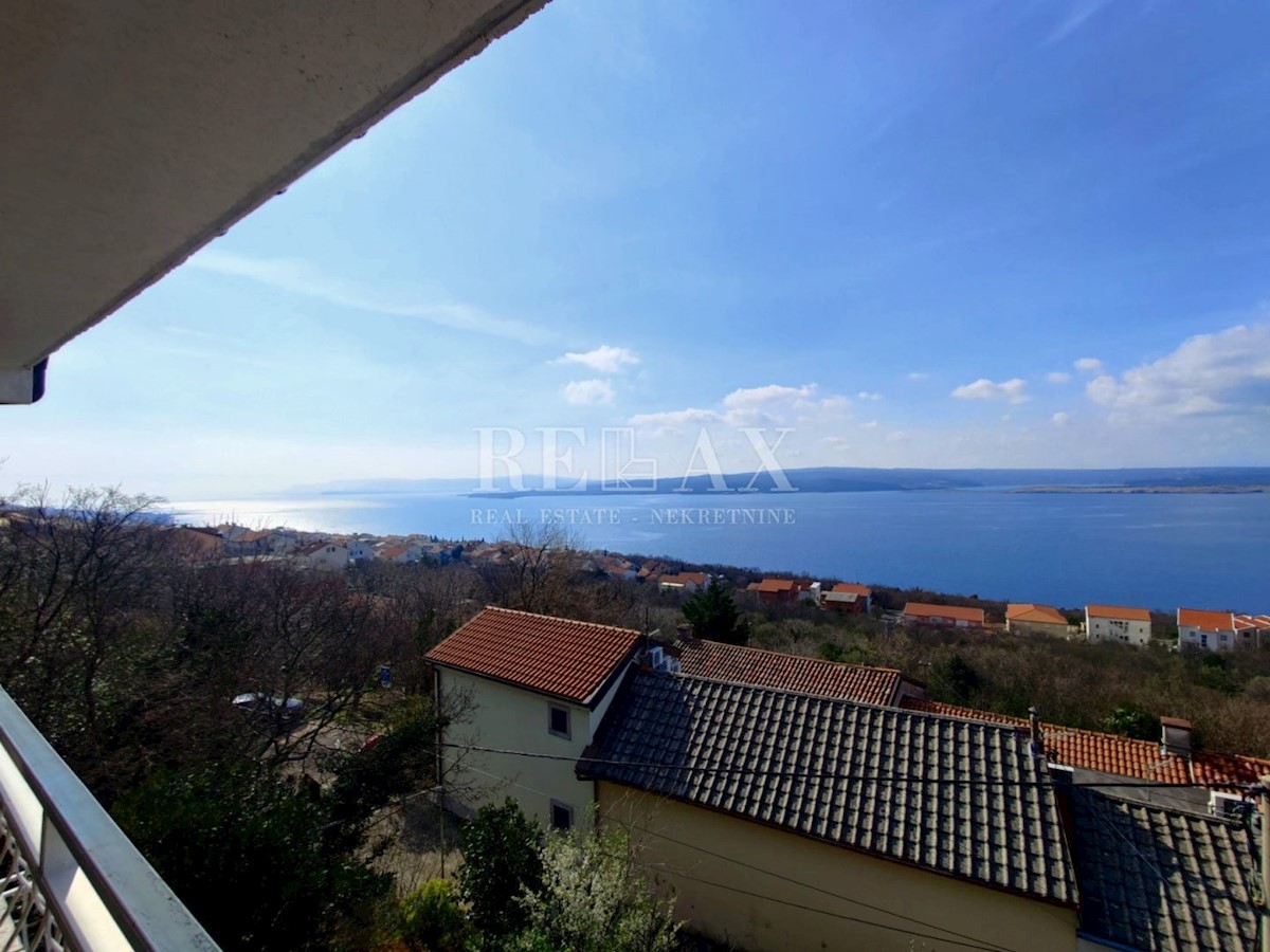 CRIKVENICA, DRAMALJ - Casa con vista panoramica sul mare