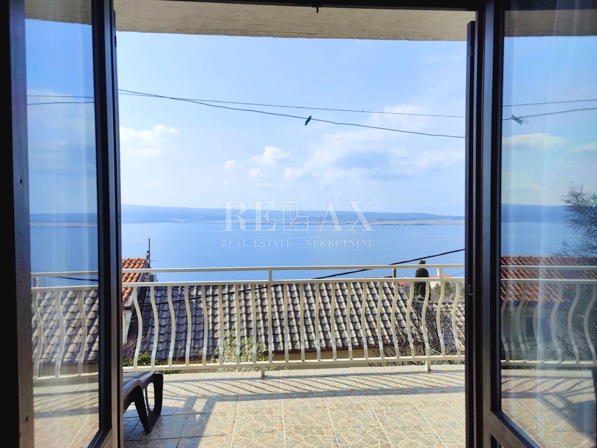 CRIKVENICA, DRAMALJ - Casa con vista panoramica sul mare