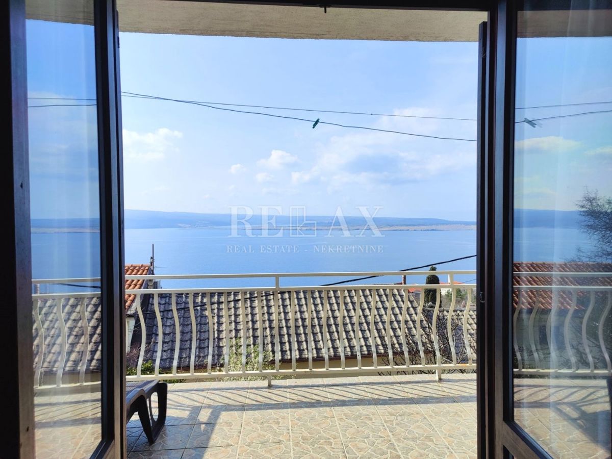 CRIKVENICA, DRAMALJ - Casa con vista panoramica sul mare