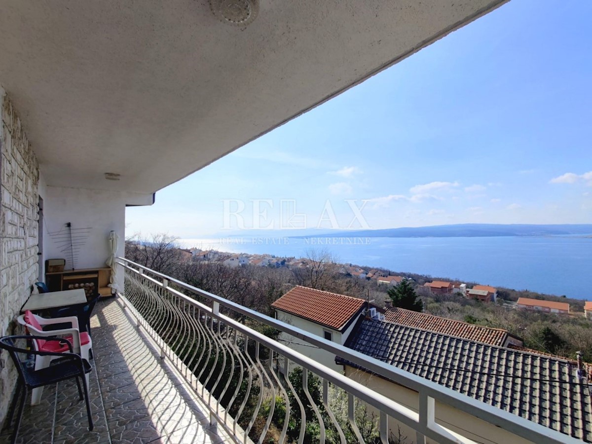 CRIKVENICA, DRAMALJ - Casa con vista panoramica sul mare