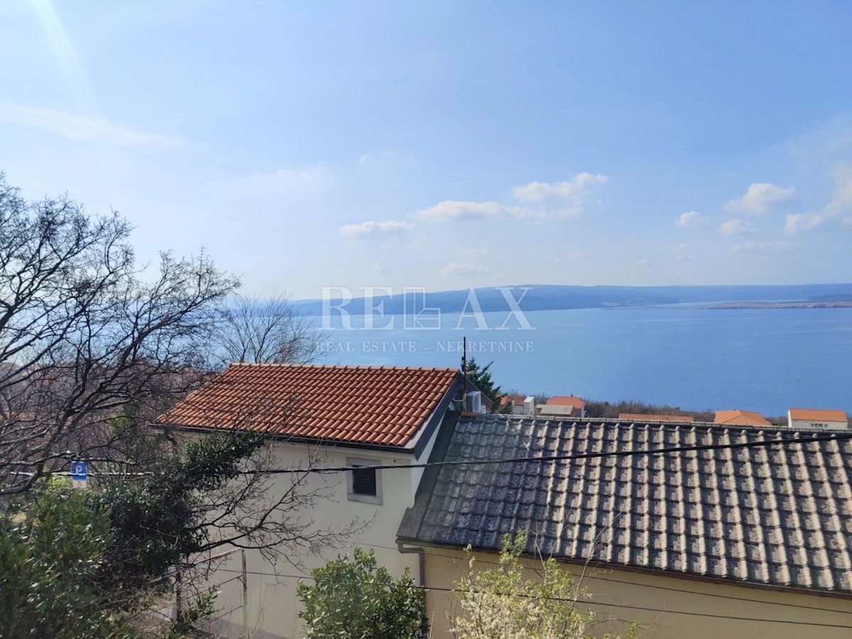 CRIKVENICA, DRAMALJ - Casa con vista panoramica sul mare