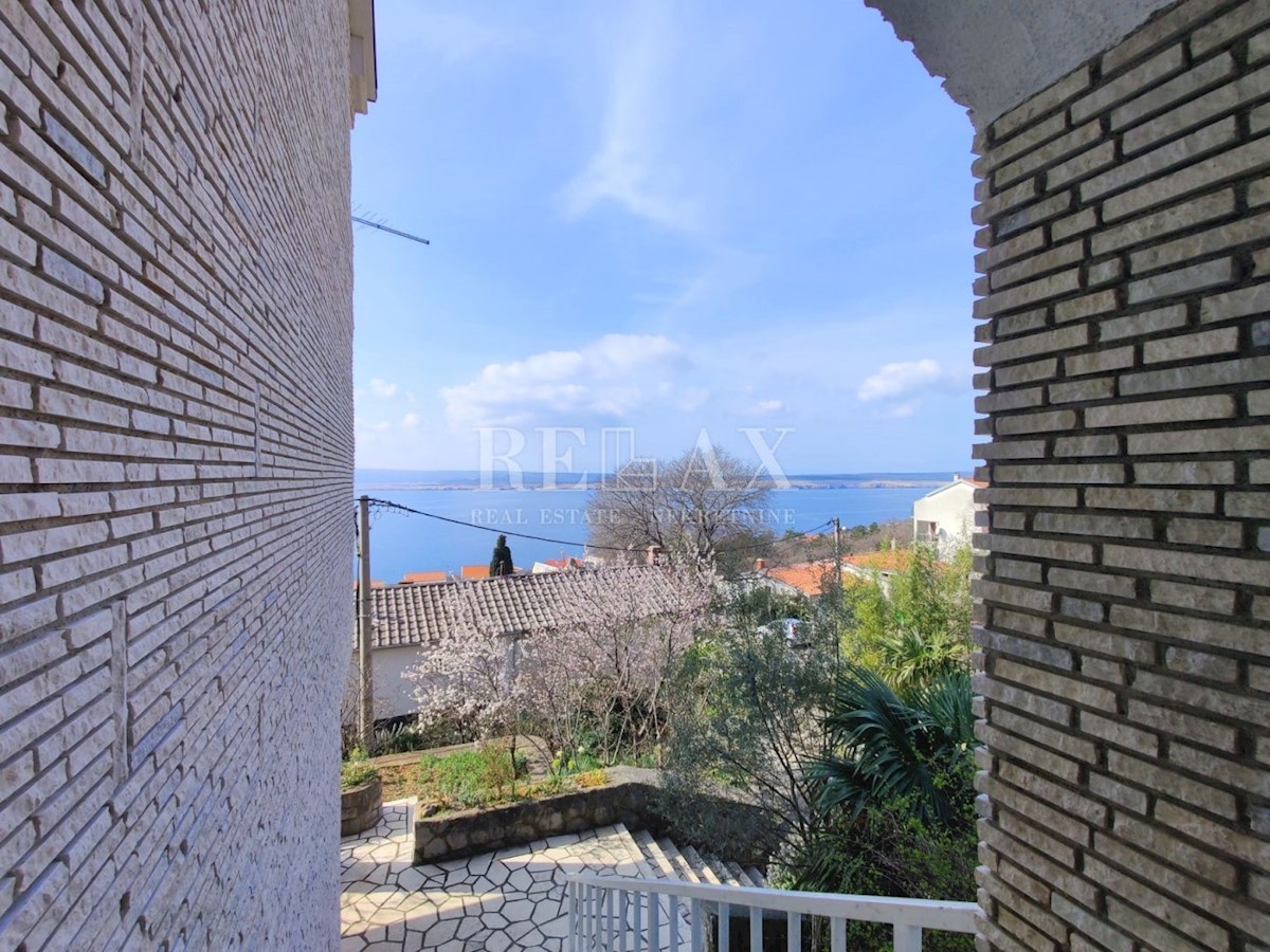 CRIKVENICA, DRAMALJ - Casa con vista panoramica sul mare