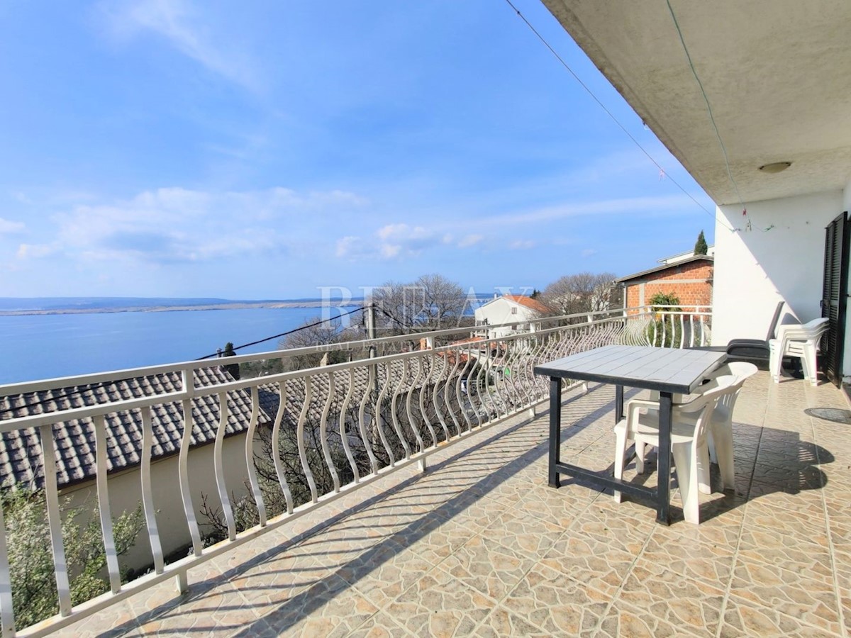 CRIKVENICA, DRAMALJ - Casa con vista panoramica sul mare