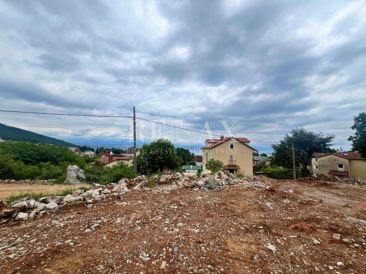 Oprić, Lovran - terreno edificabile, 633 m2