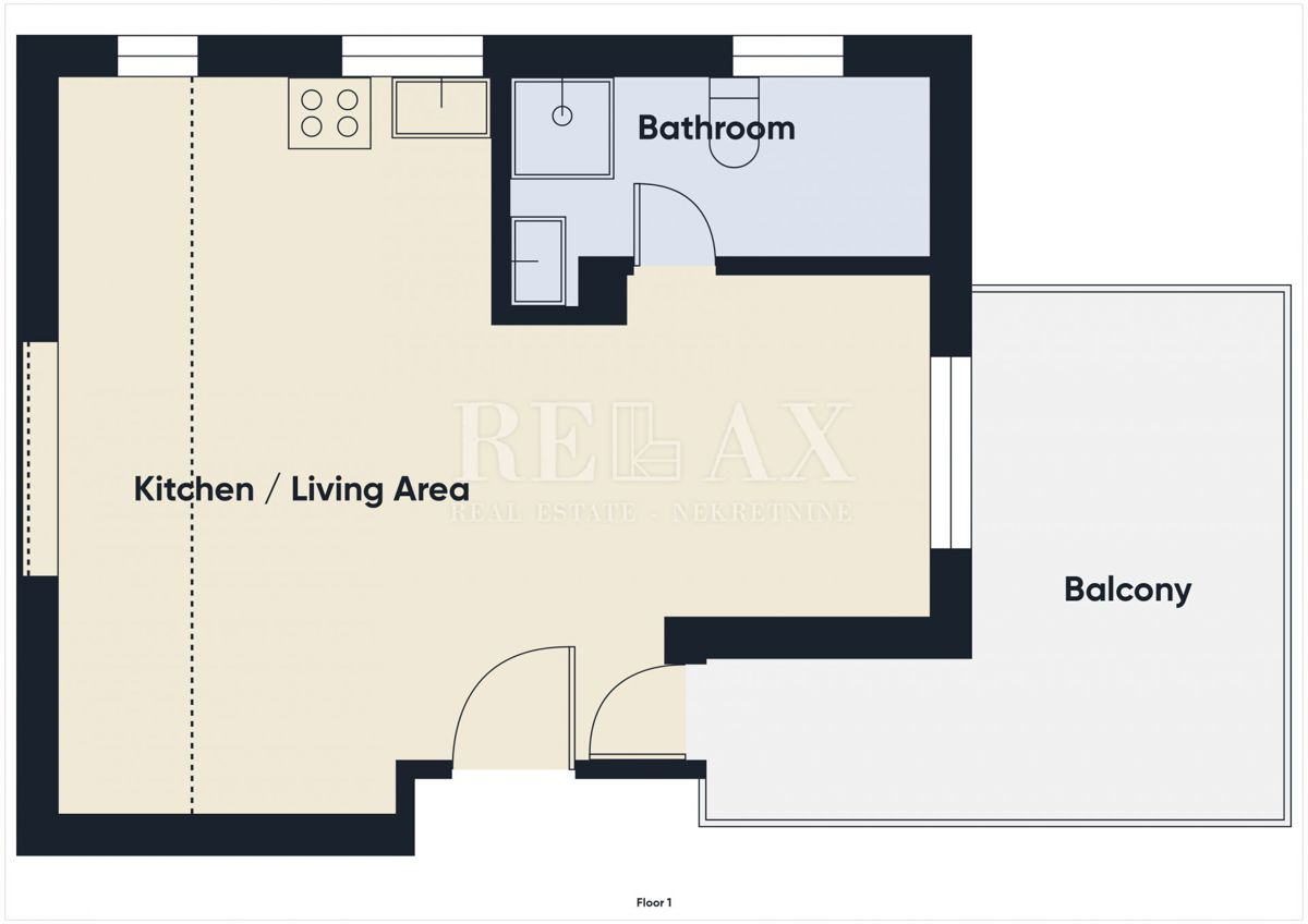 Crikvenica – Appartamento su due livelli, 104 m² con vista mare