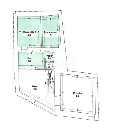 Novi Vinodolski - locali commerciali, appartamenti e magazzino