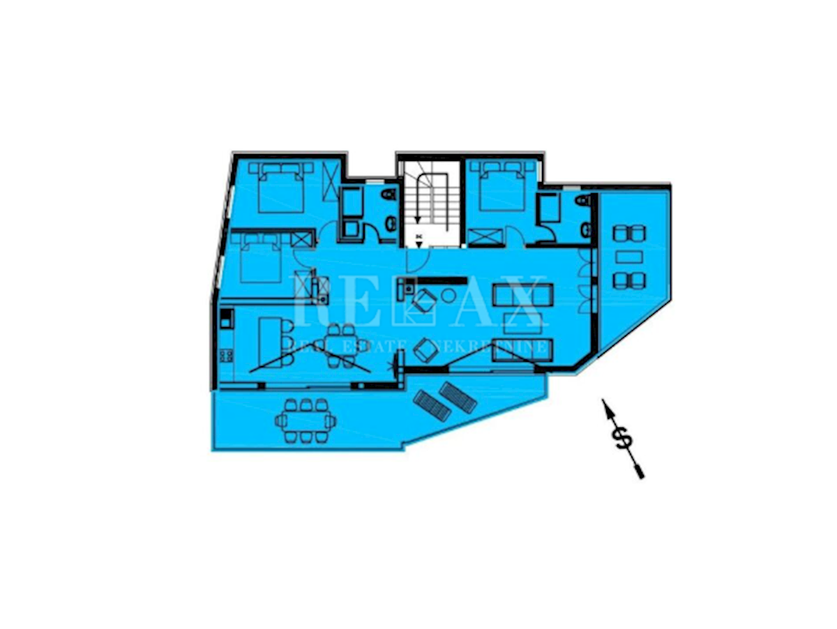 Povile - Appartamento moderno in nuova costruzione con vista panoramica