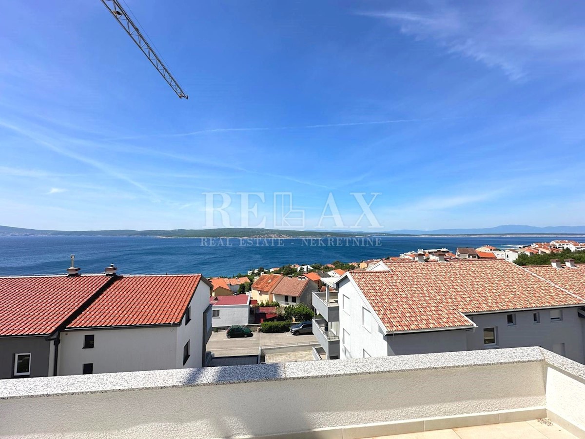 CRIKVENICA - Nuova costruzione con vista mare