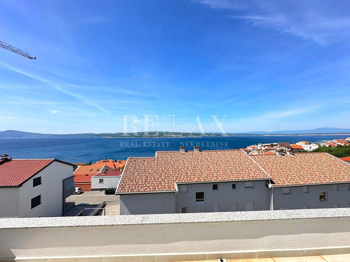 CRIKVENICA - Nuova costruzione con vista mare