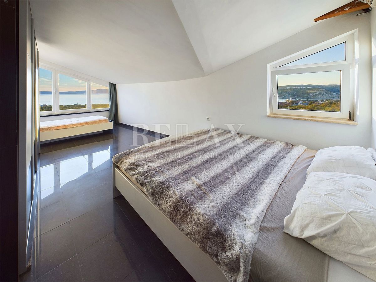 Kraljevica - appartamento su due piani con vista panoramica