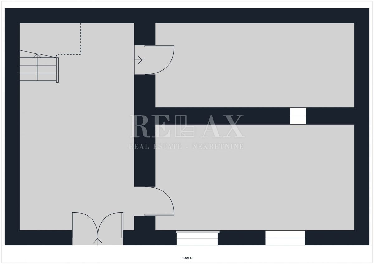 Grižane - casa in pietra da ristrutturare