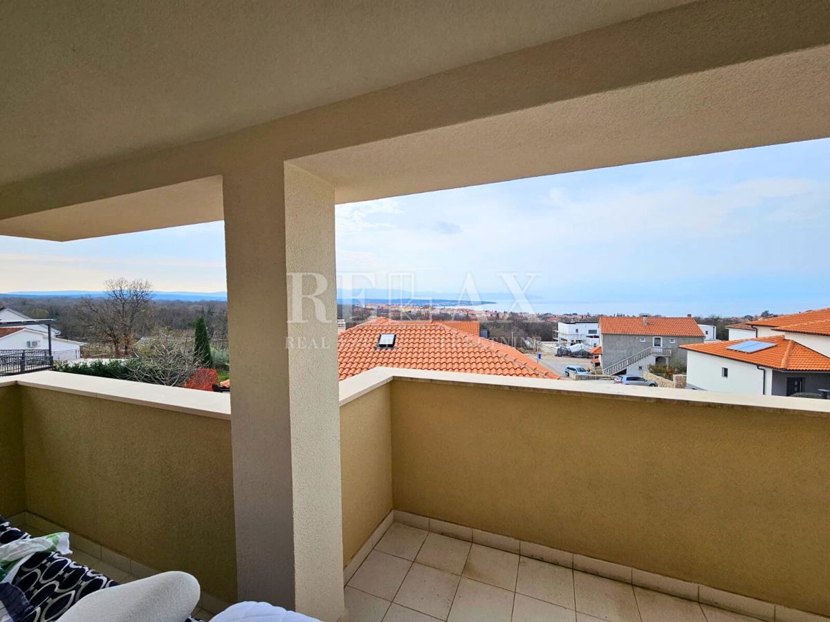 Isola di Krk, Malinska - appartamento duplex