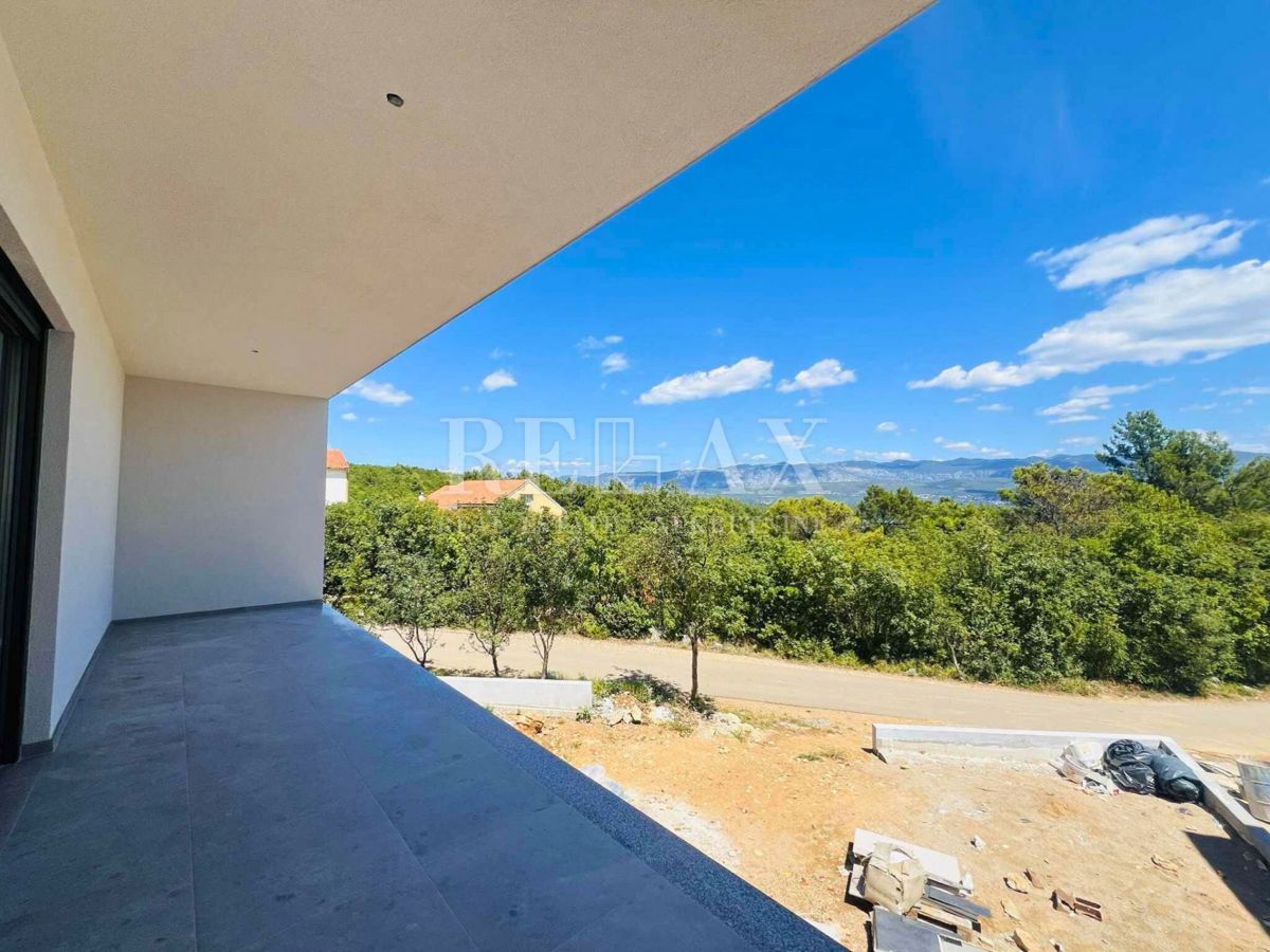 Isola di Krk, Čižići - appartamento in una nuova costruzione