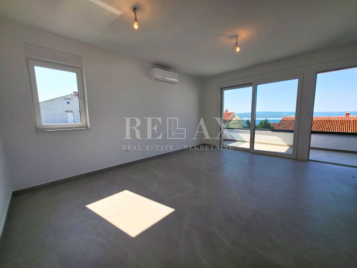 Dramalj - appartamento con vista mare, nuova costruzione