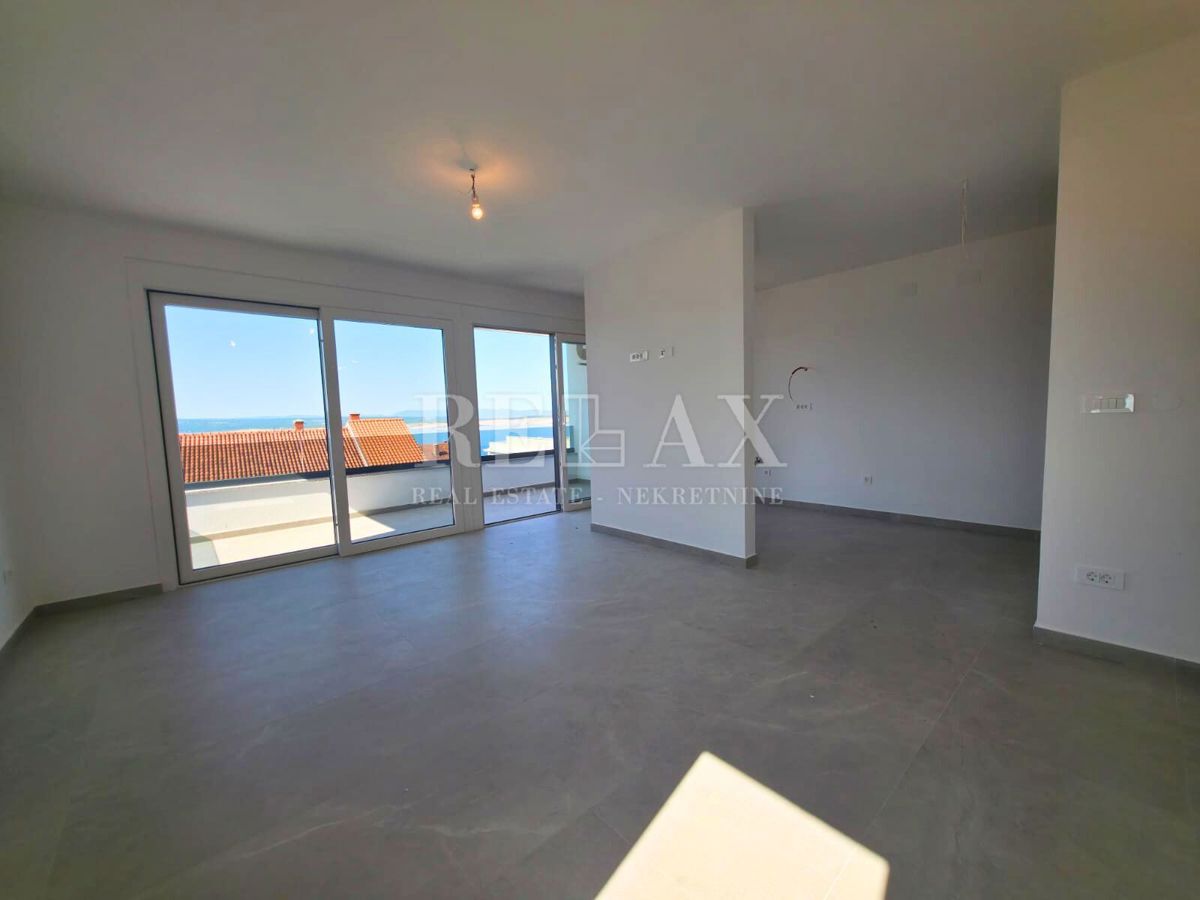 Dramalj - appartamento con vista mare, nuova costruzione