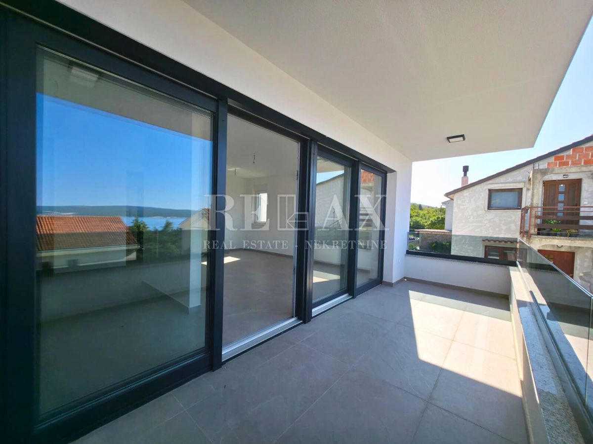 Dramalj - appartamento con vista mare, nuova costruzione