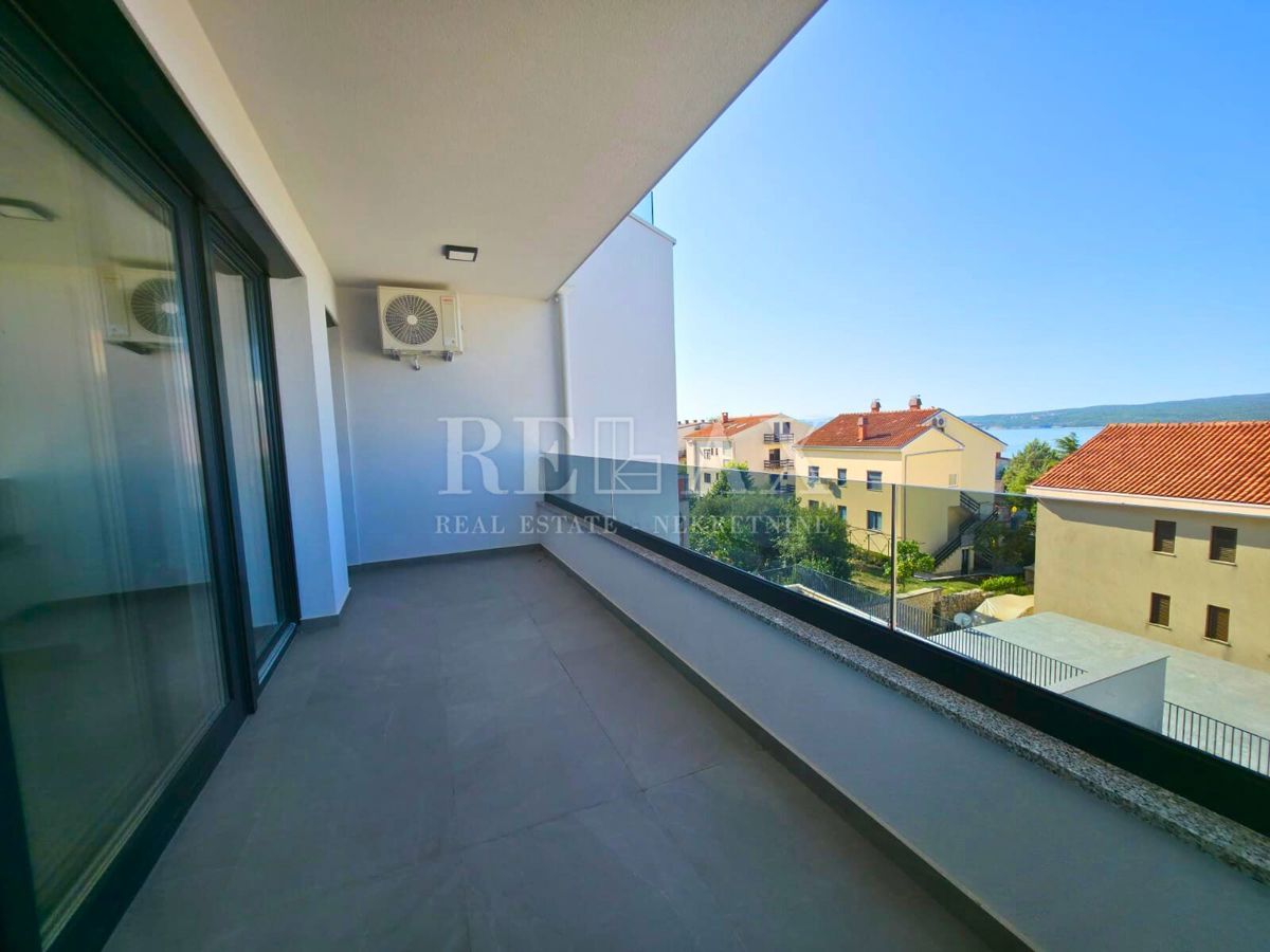 Dramalj - appartamento con vista mare, nuova costruzione