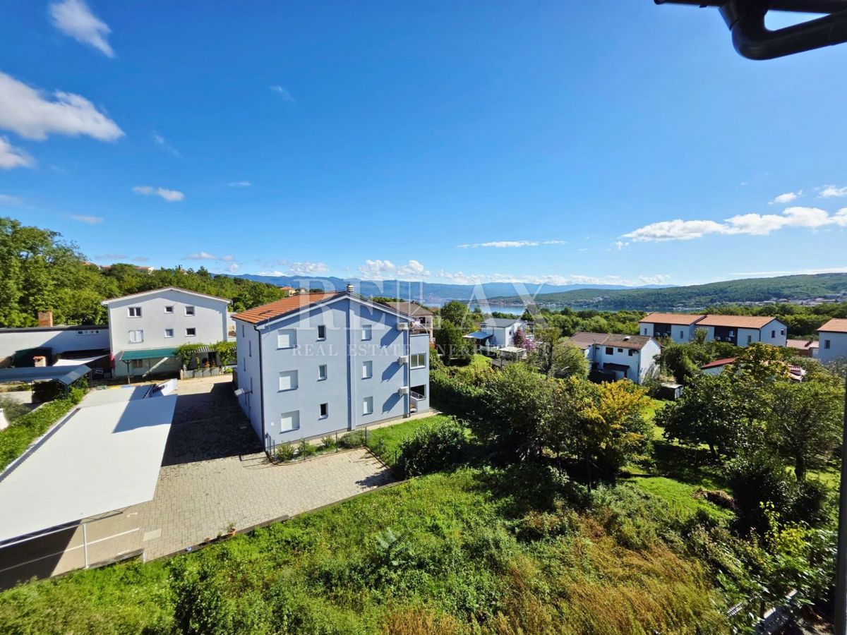 Isola di Krk, Čižići - appartamento con due camere da letto, nuova costruzione